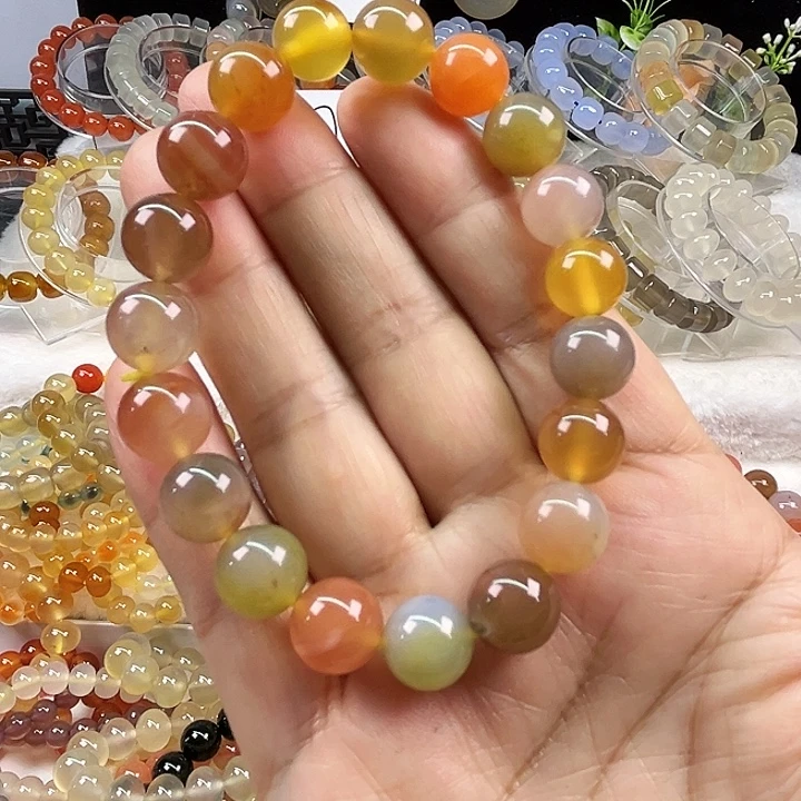 玛瑙/玉髓合金手链