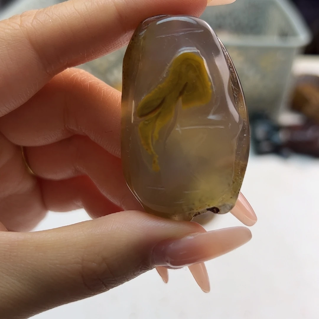 玛瑙/玉髓未镶嵌项链