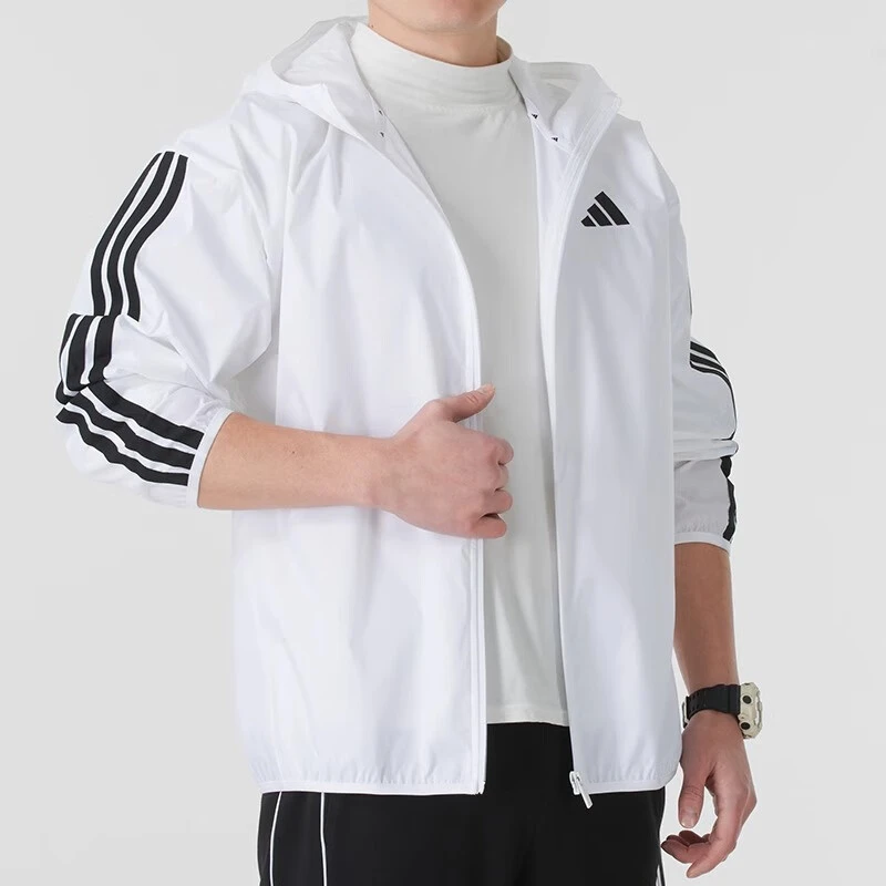 adidas/阿迪达斯男装运动服跑步训练服防风外套休闲夹克 JF3682