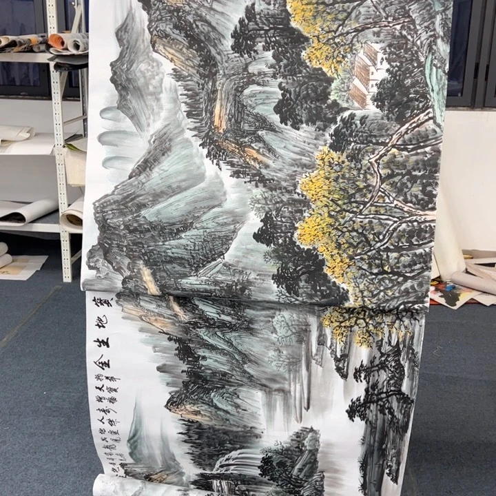 国画纯手绘作品欣赏图