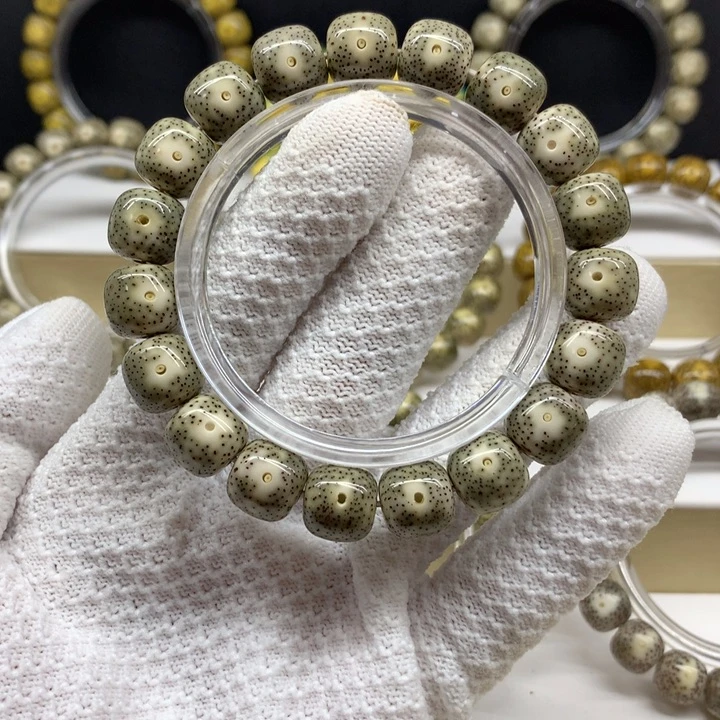 星月菩提手串12号 月留白小细星无烟花12.3/11.3