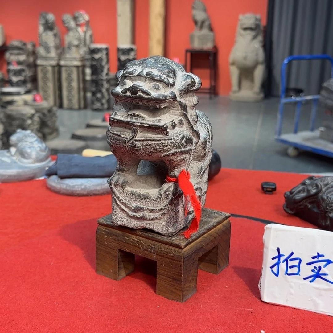 石材天然青石石雕圆青石石雕