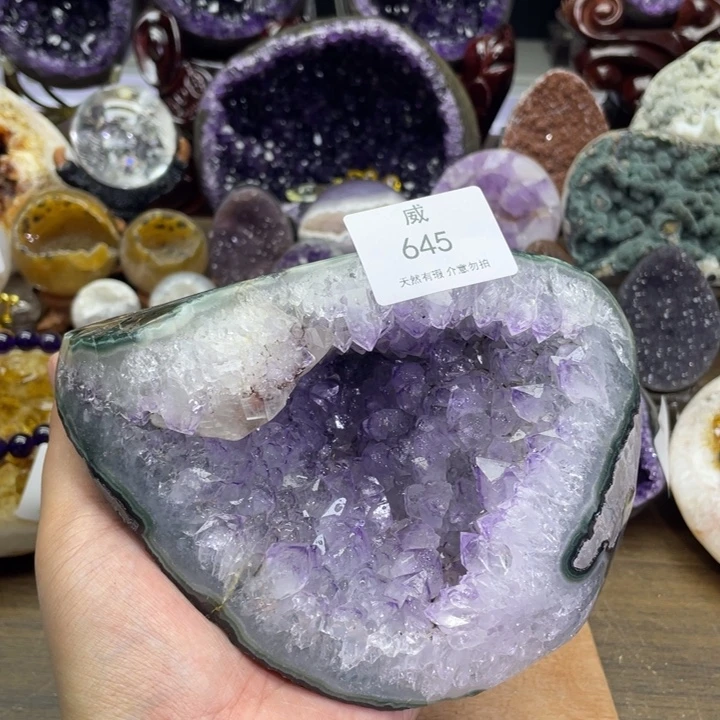 水晶未镶嵌珠宝半成品