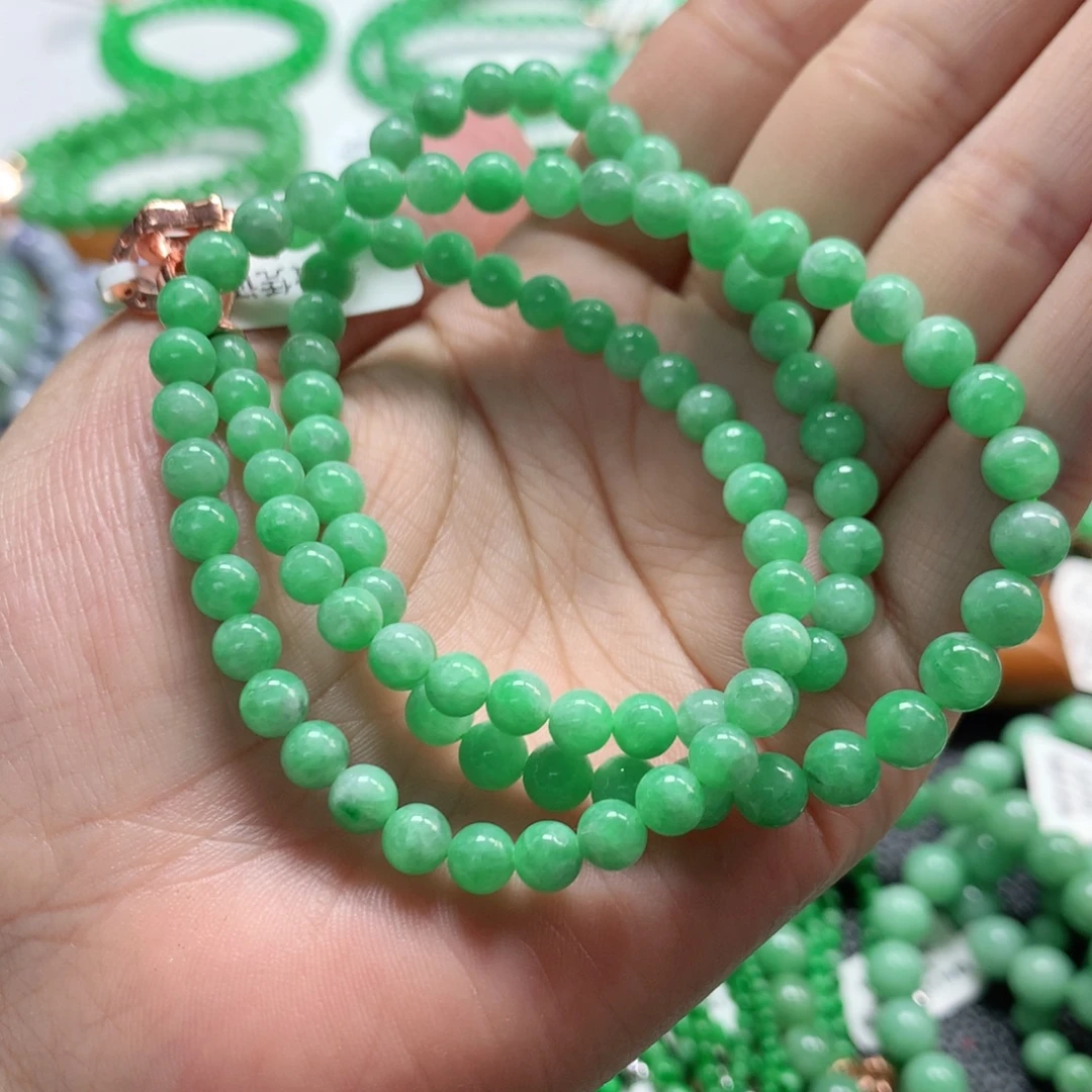 翡翠未镶嵌手链翡翠