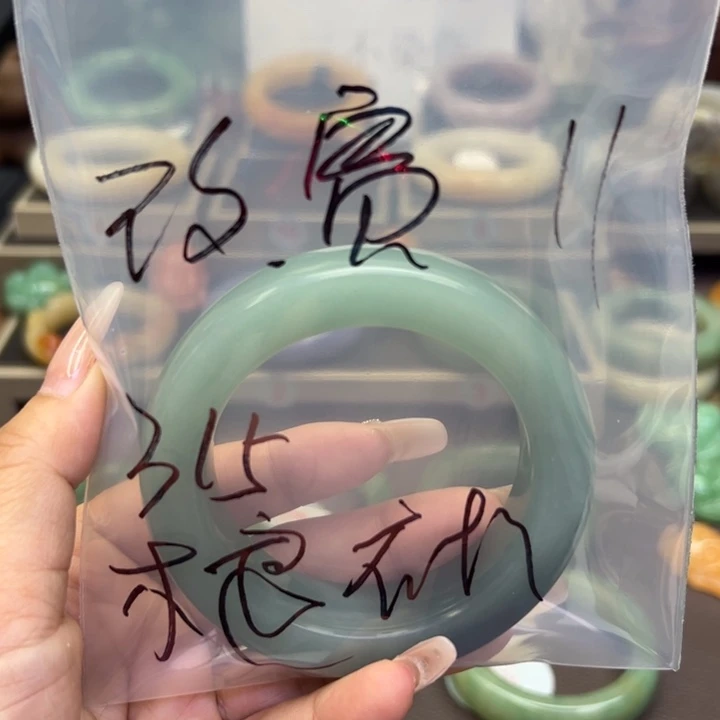 未镶嵌手镯石英岩玉银**y