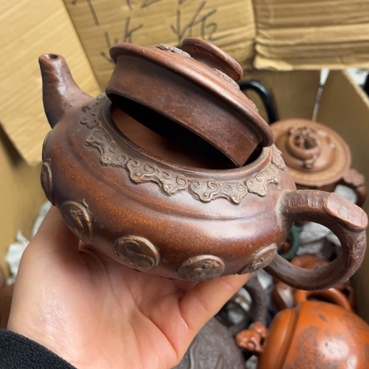 茶壶段泥紫砂壶等