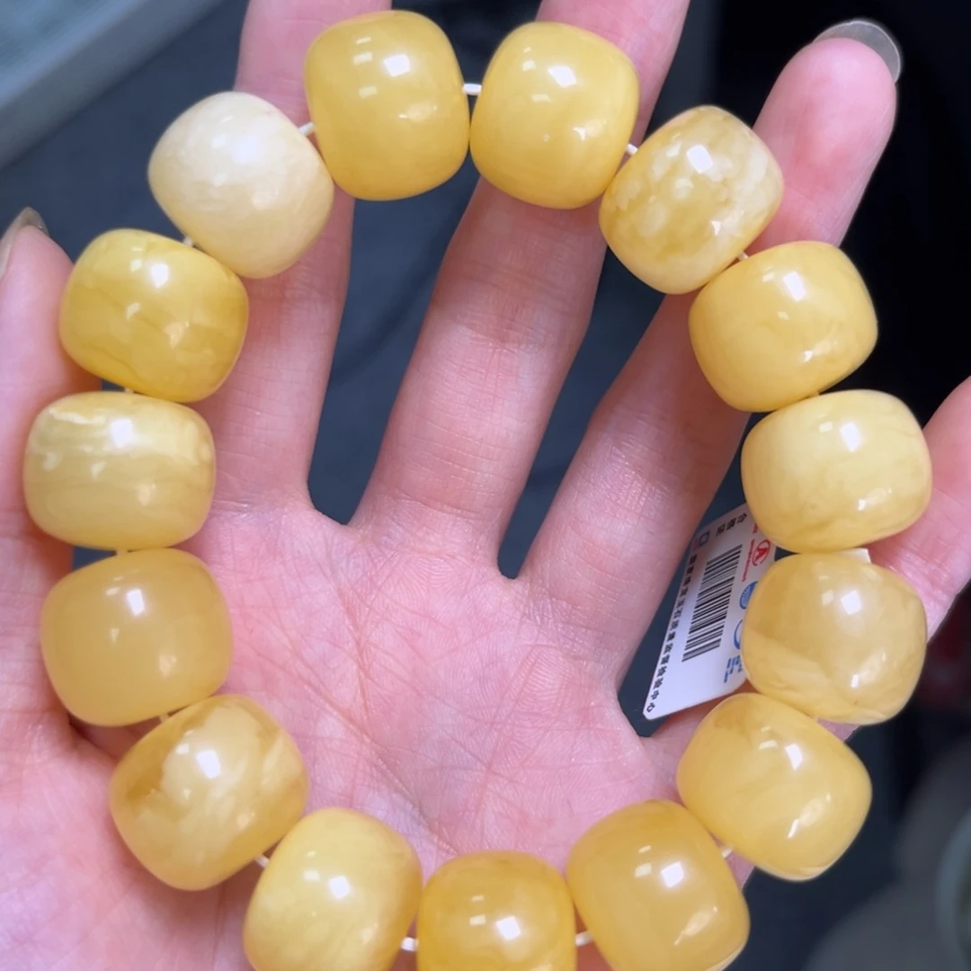 裸石琥珀未镶嵌16+白花老型