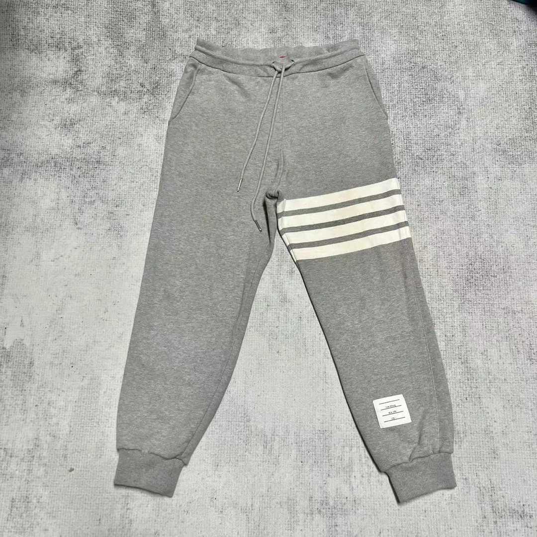 99新 THOMBROWNE 汤姆布朗/经典老钱风/抽绳长裤 43448 白菜