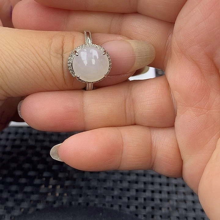 未镶嵌戒指翡翠小*缅甸