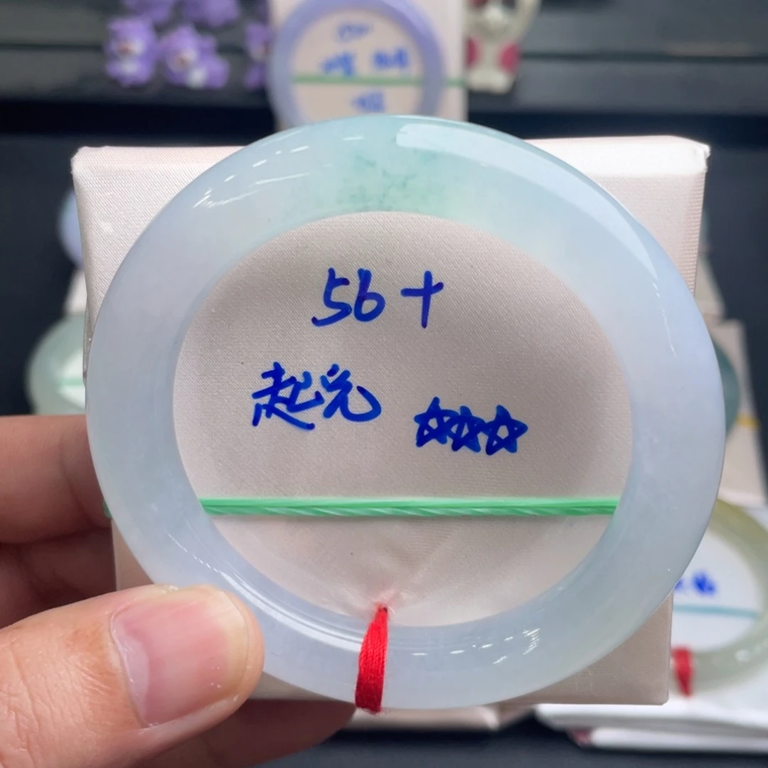 翡翠未镶嵌手镯翡翠手镯56