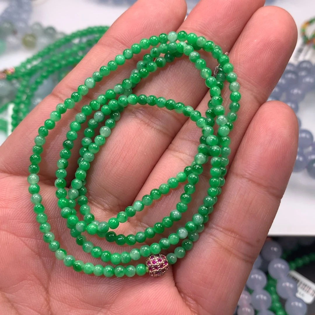 翡翠手链未镶嵌翡翠