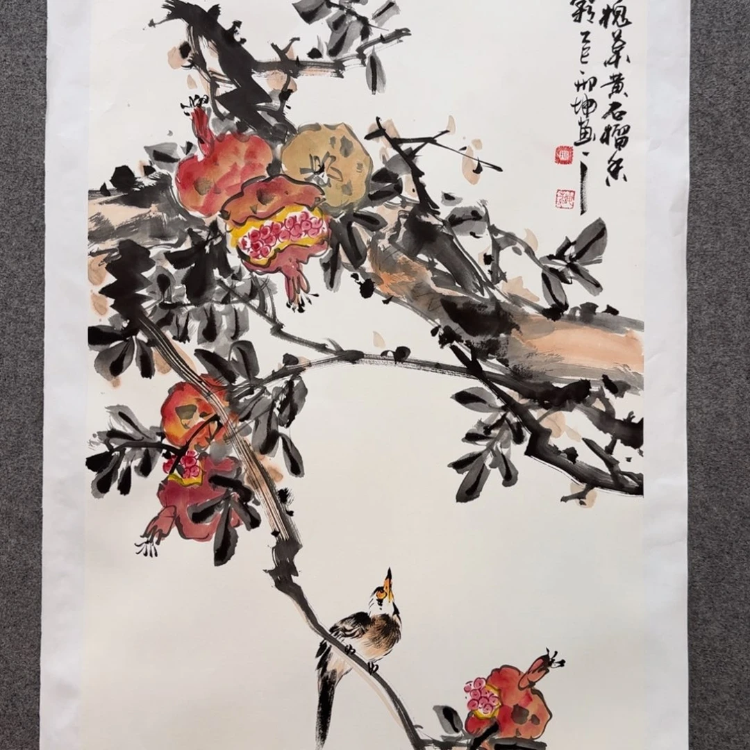 国画邢坤手绘作品