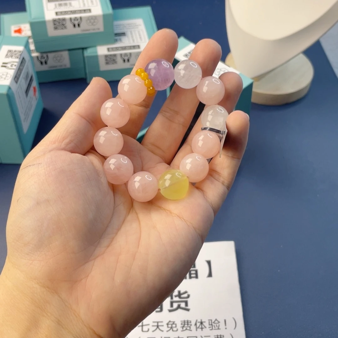 水晶银S925镶嵌手链