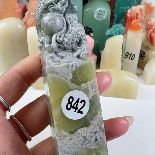 寿山石印石L****r印石章料……