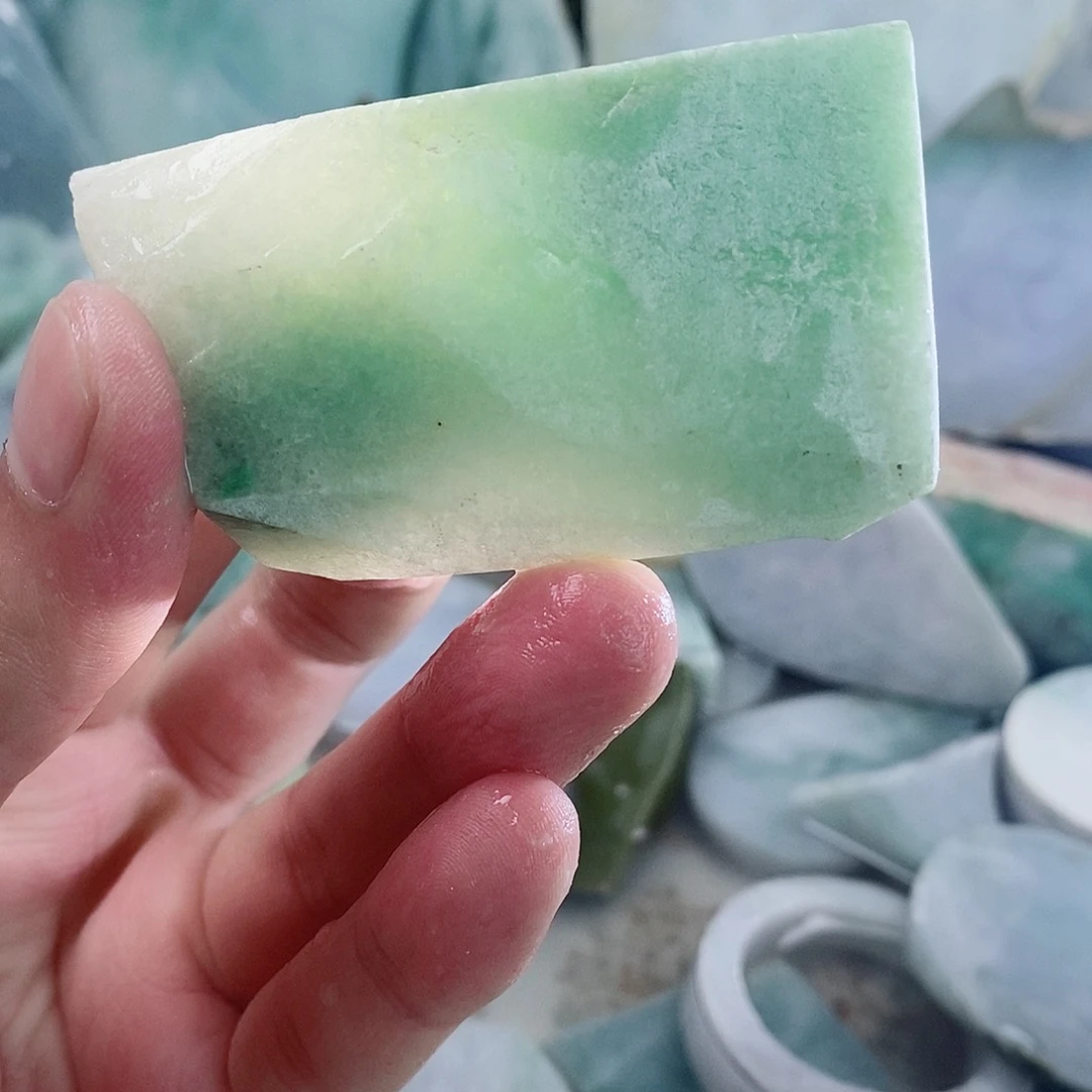翡翠散珠天然缅甸翡翠A货55