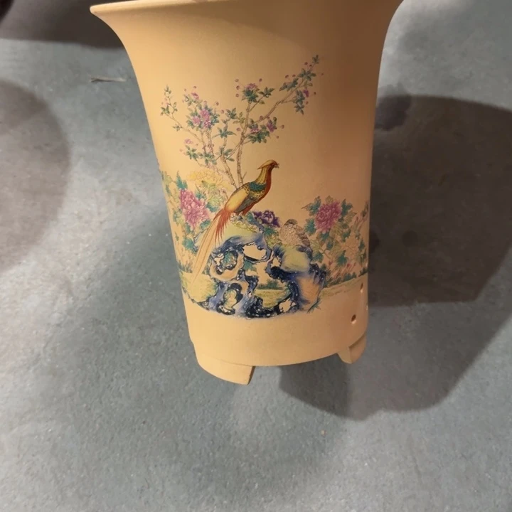 紫砂花盆破损补发紫砂高度25口径20单只
