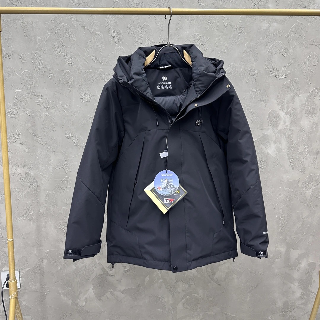 拼色保暖合格品常规款纯色连帽男士时尚秋冬