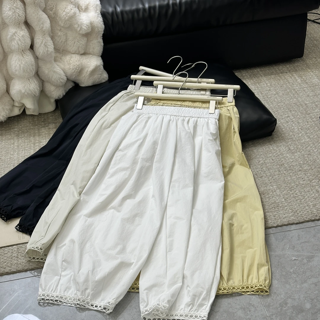 【锦衣鹊羽】2530灯笼裤速干小个子款百搭裤时尚