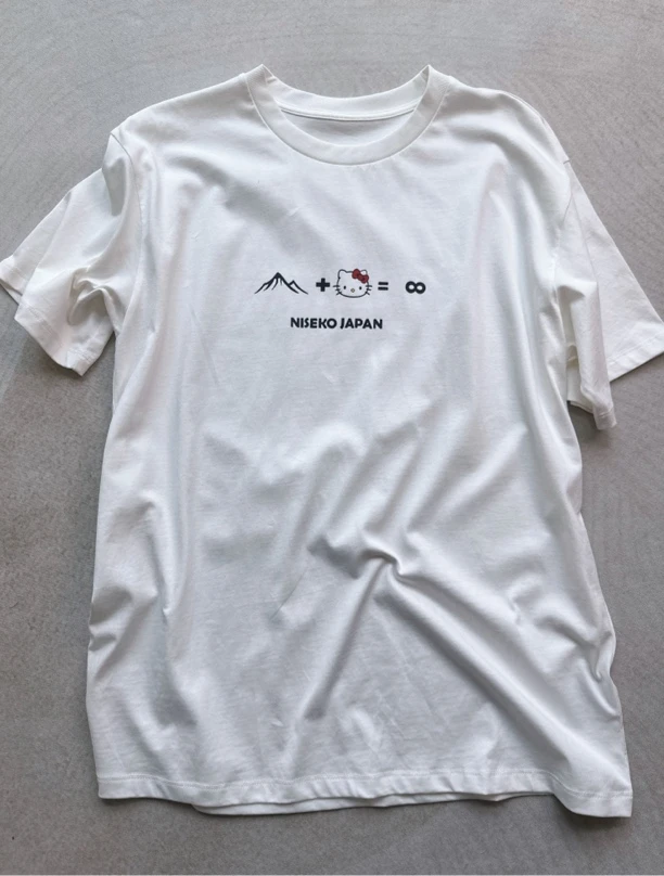 深圳南油【小T家】2025夏hello Kitty印花短袖T恤