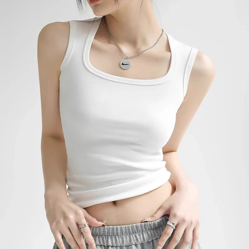 【92棉】吊带背心女内搭2025春夏秋季新款外穿遮副乳工字宽肩带打底