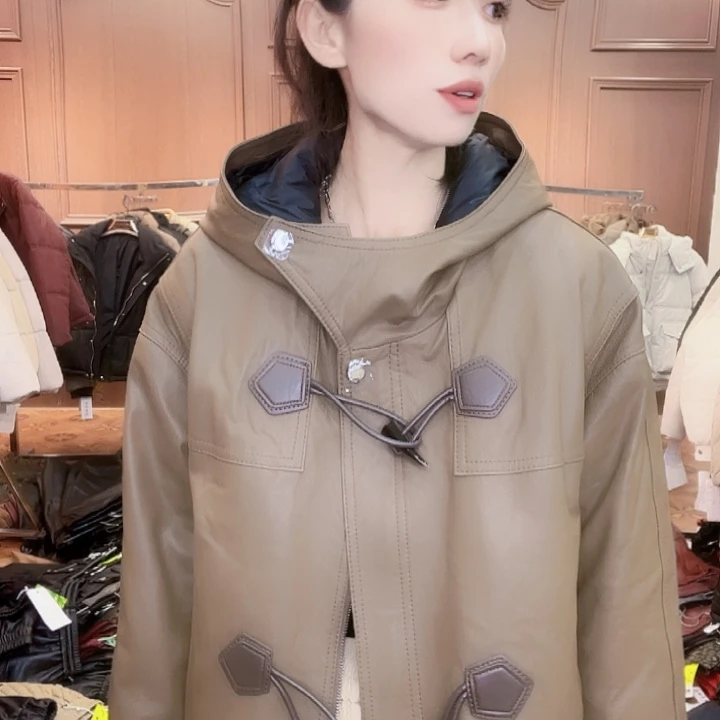 90……115斤皮羽绒服