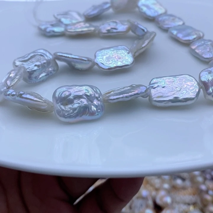 颈饰合金淡水珍珠