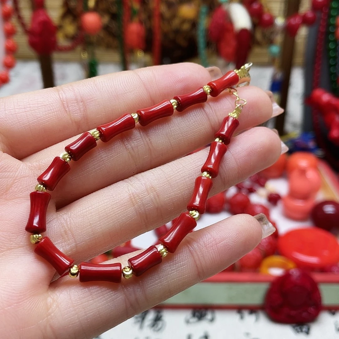 非金属红红手链链