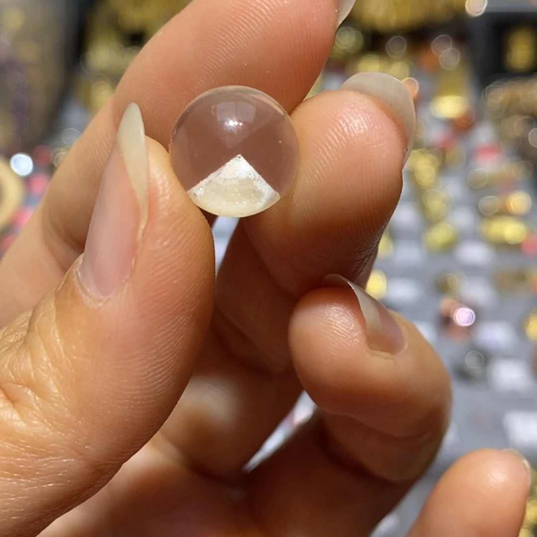 未镶嵌手链水晶单珠
