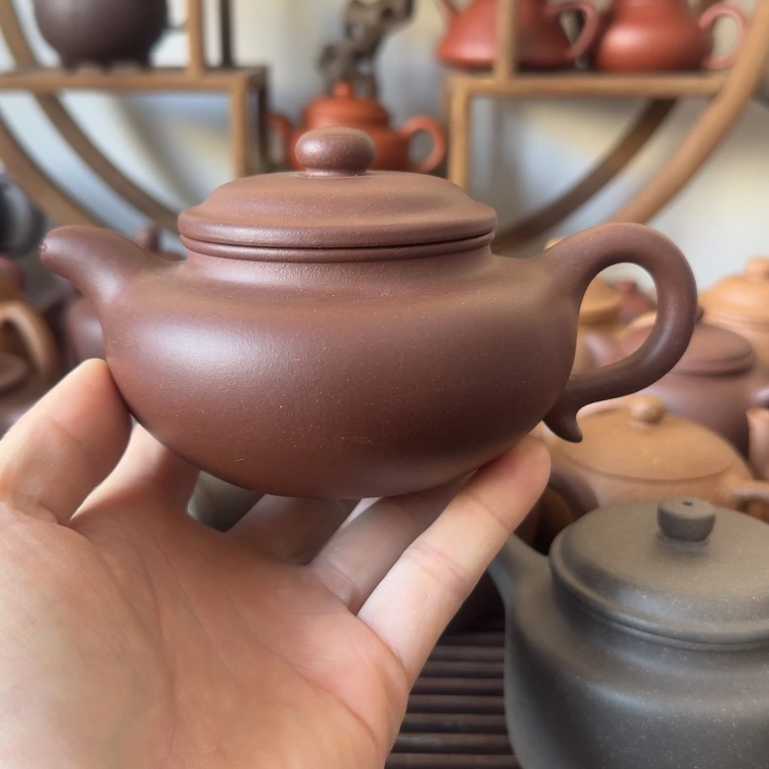 茶壶紫砂仿古300cc台西嫩底槽清