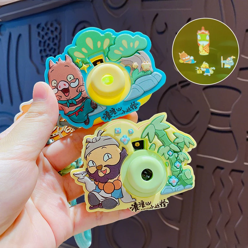 新款正版浪浪山小妖怪创意投影相机挂件包包挂饰卡通周边钥匙扣