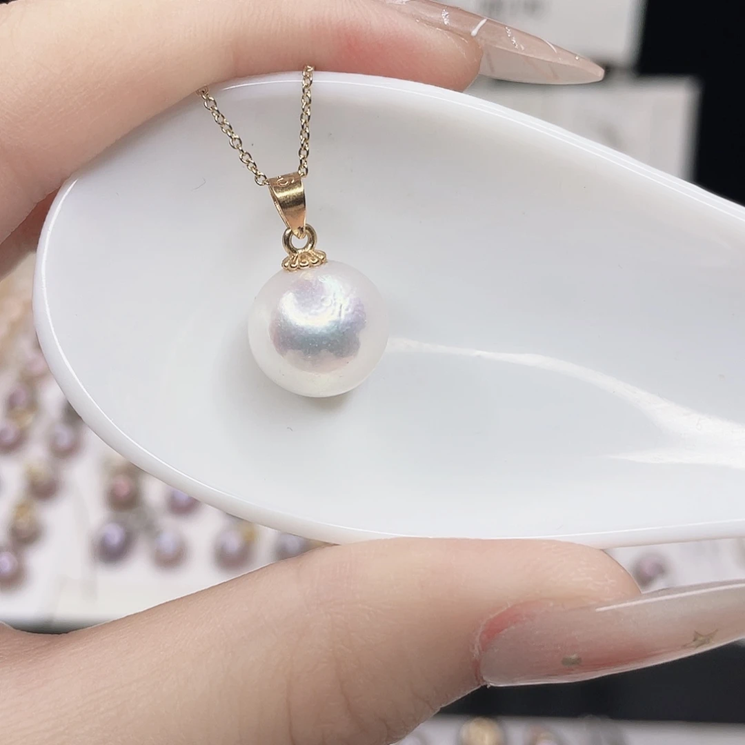 合金吊坠(赠链)淡水珍珠