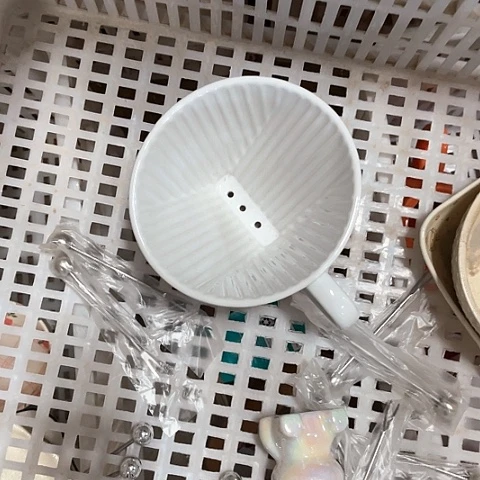 微瑕，不能明火，咖啡漏大号