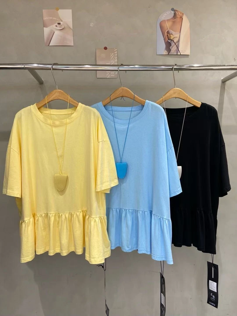 米多多 SANMU#2572#日系简约休闲上衣 kc