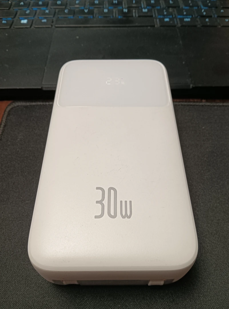 95新 Baseus/倍思 倍思20000毫安30W双C线移动电源