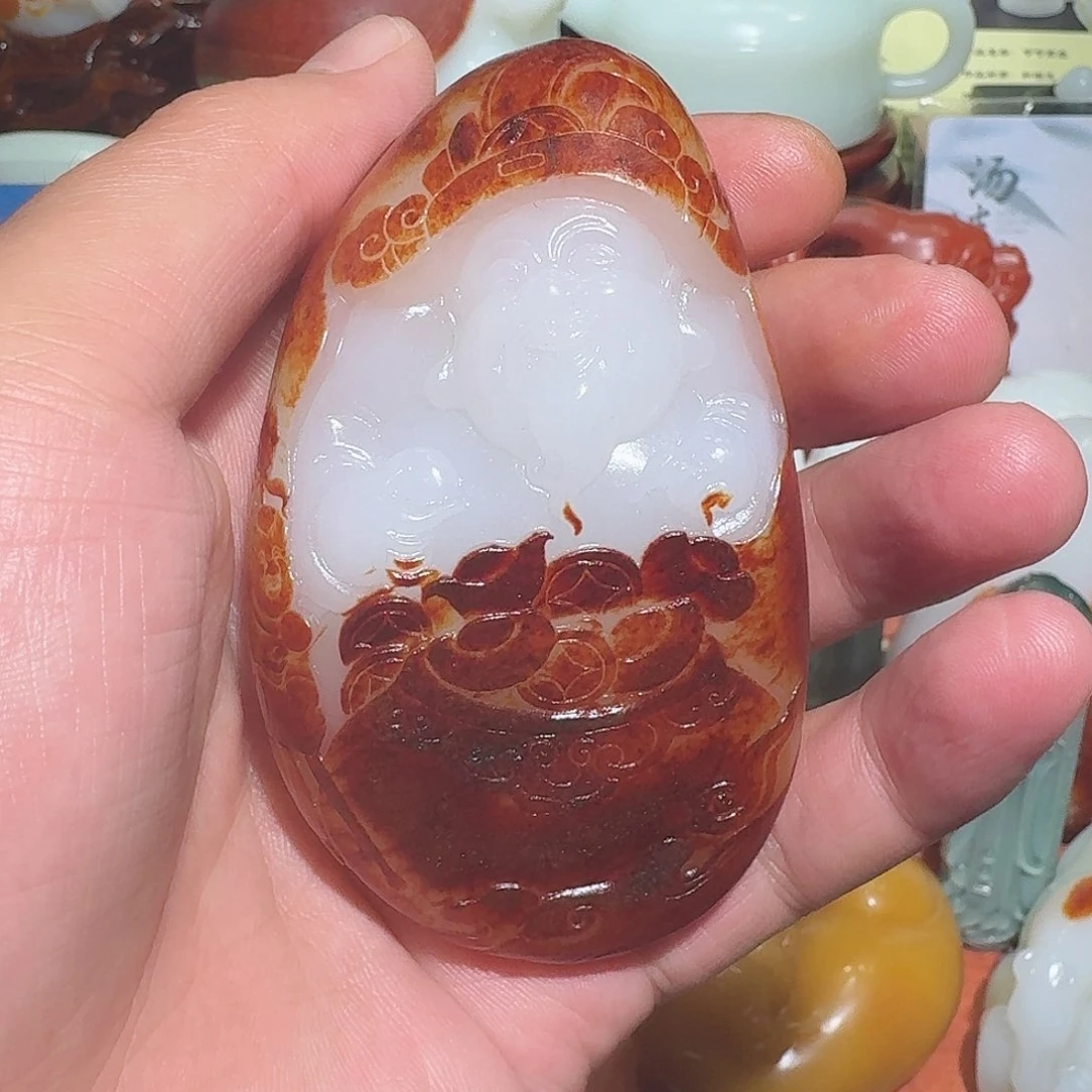 未镶嵌和田玉摆件