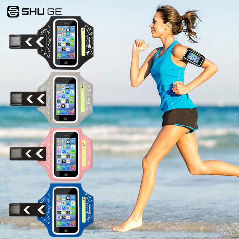 臂袋放手机便携多功能女士旅游健身手机男女通用手包女款防水包臂