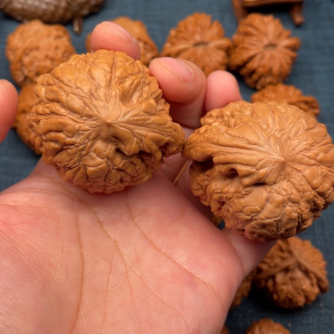 把件文玩核桃龙鼎一帆风顺全品
