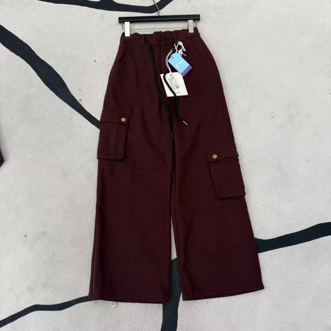 TO【TBE5003】夏季设计感做弯刀牛仔裤