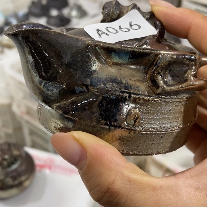 柴烧裸烧纯手工制作瑕疵不退不换