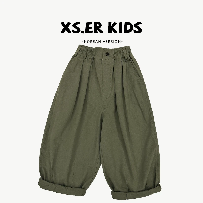 【小首尔】春秋季男童韩版裤子HBB4451