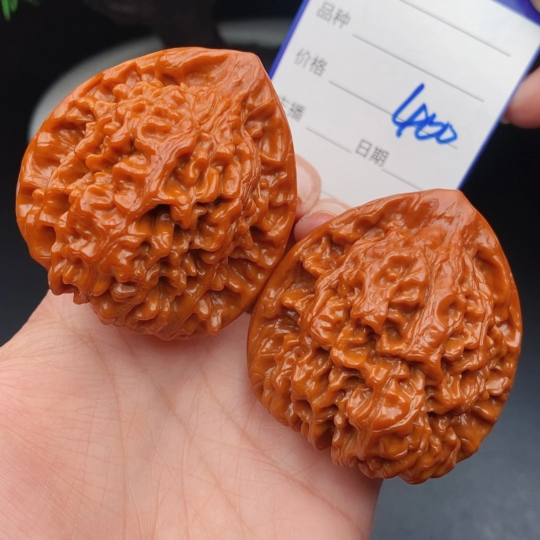 把件文玩核桃49官帽400