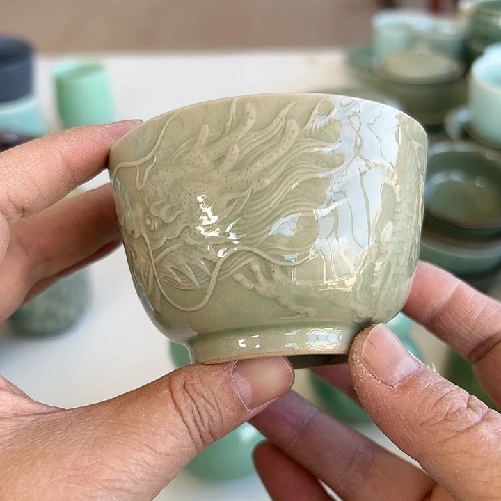 小米茶器龙泉青瓷