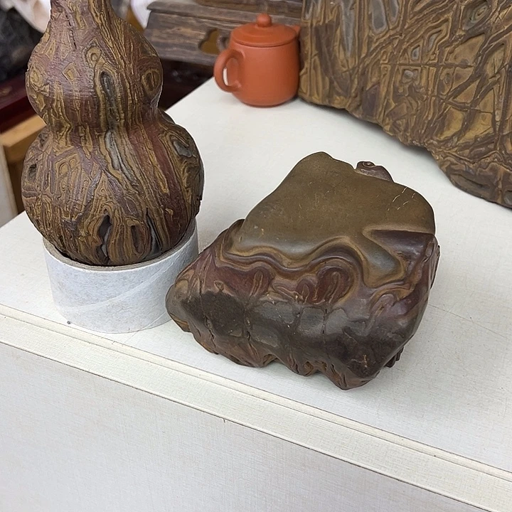 C***石材精品奇石摆件放漏推