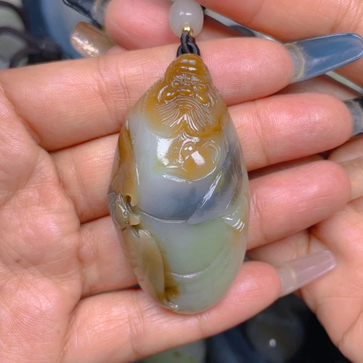 和田玉挂件未镶嵌