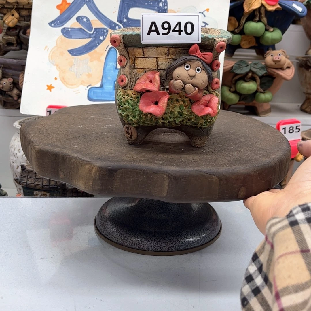 红陶?****1花盆940瑕疵11