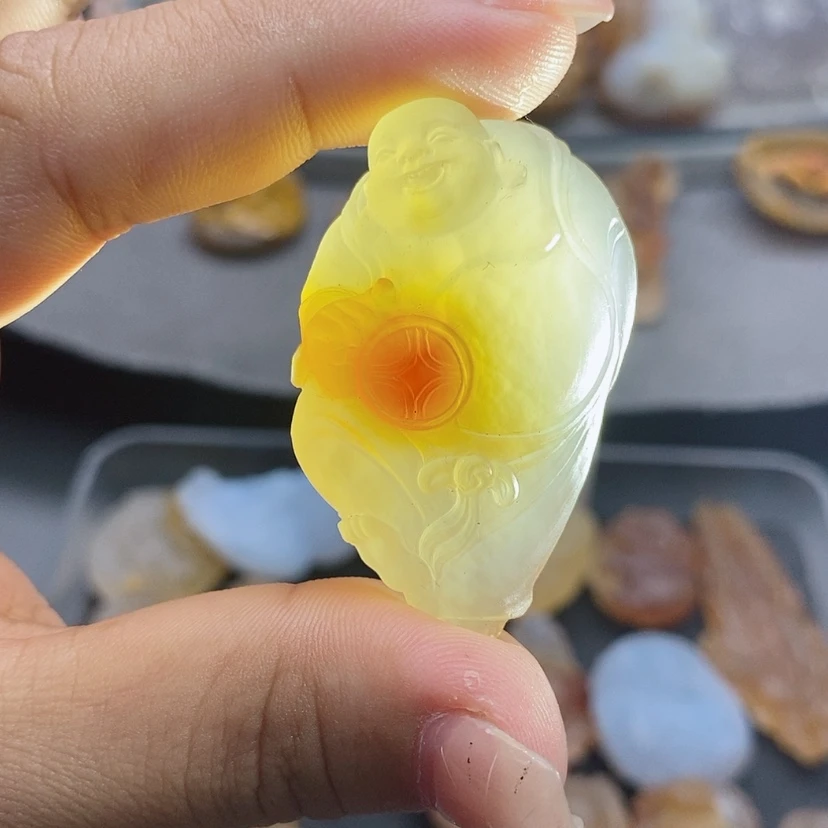 【闪购商品】未镶嵌吊坠定制玛瑙