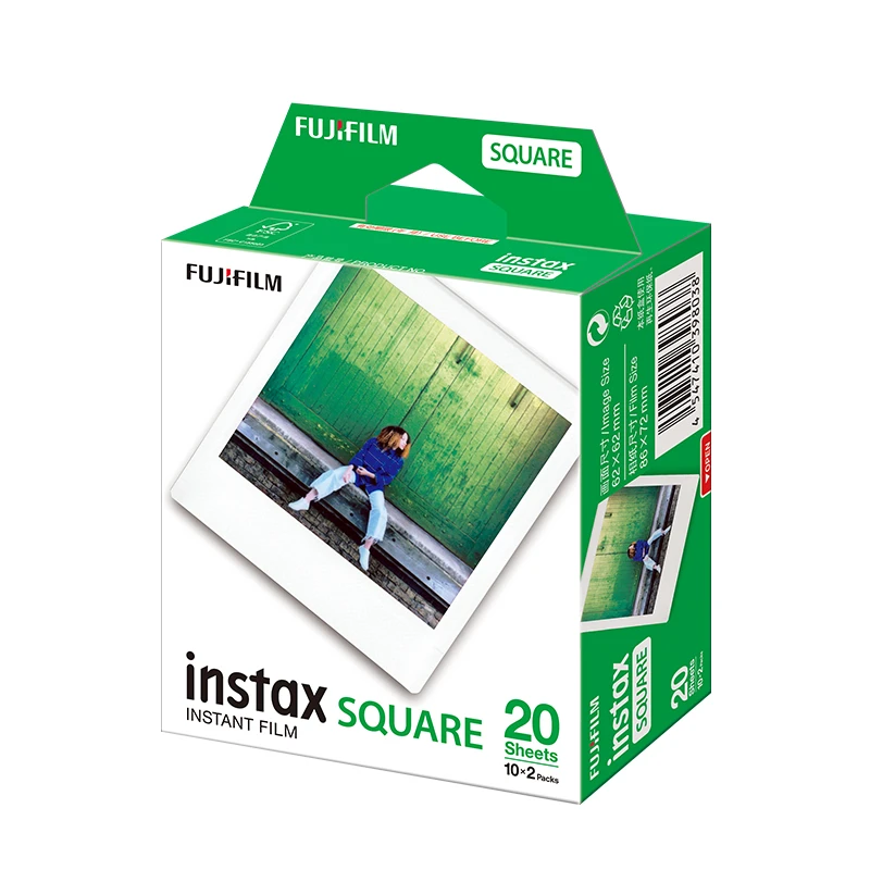 INSTAX/富士SQ方形立拍立得相机经典相纸SQ1/6/10打印机通用胶片