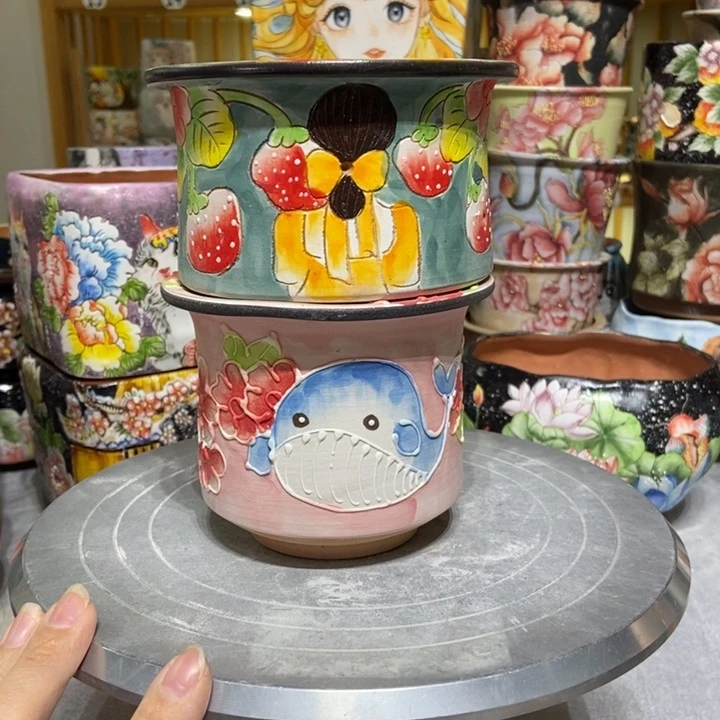 景德镇艺术手绘作品