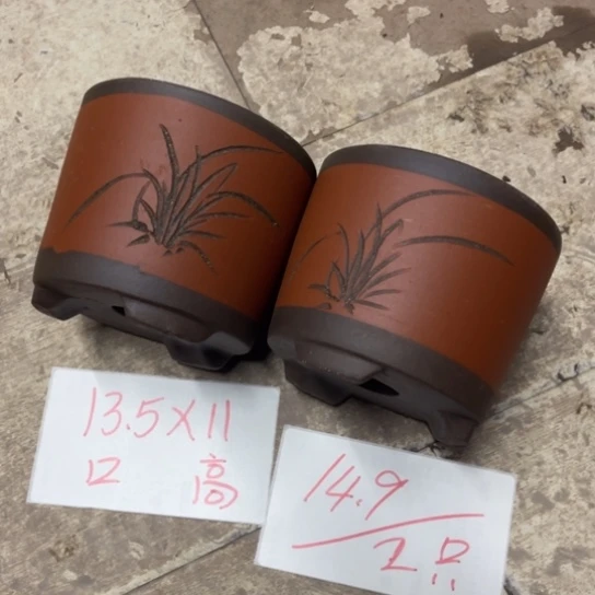 紫砂紫砂花盆破损包赔