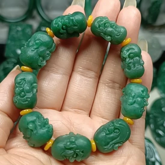 未镶嵌独山玉手串
